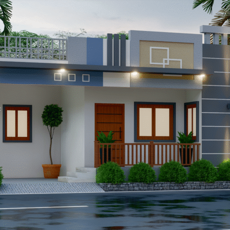 Mani Elevation View - 01